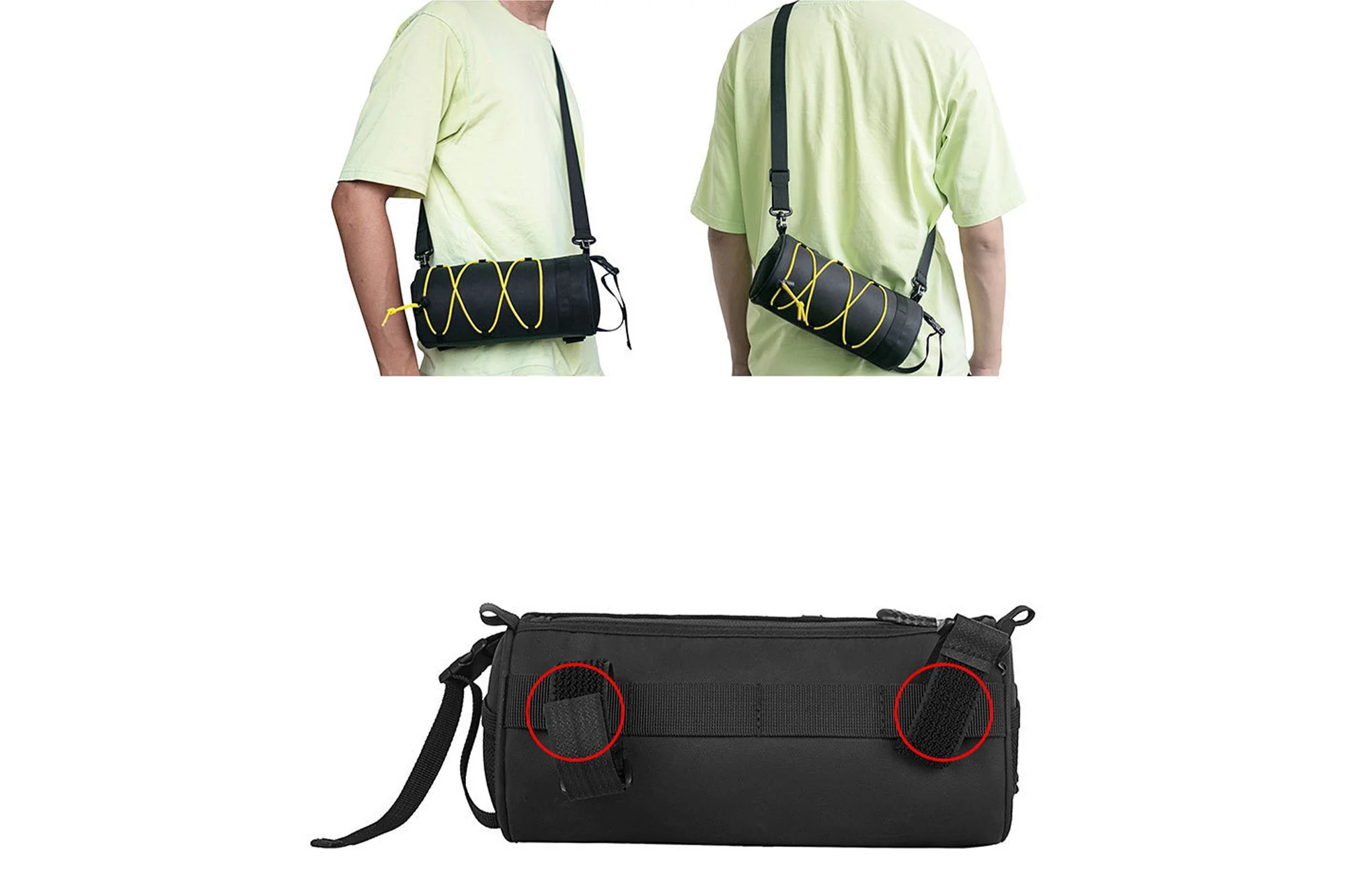 Sacoche cylindrique sur guidon - Image 9