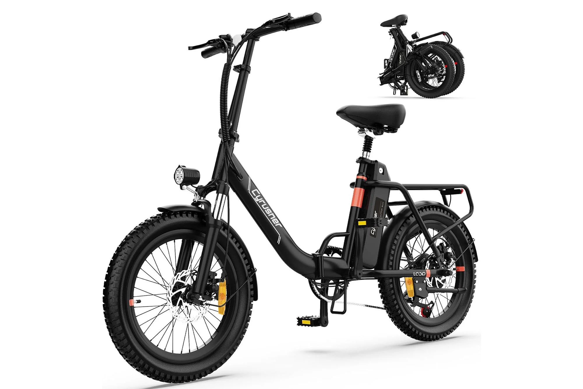 Cyrusher Loop Vélo Électrique Urbain Pliable - Image 11