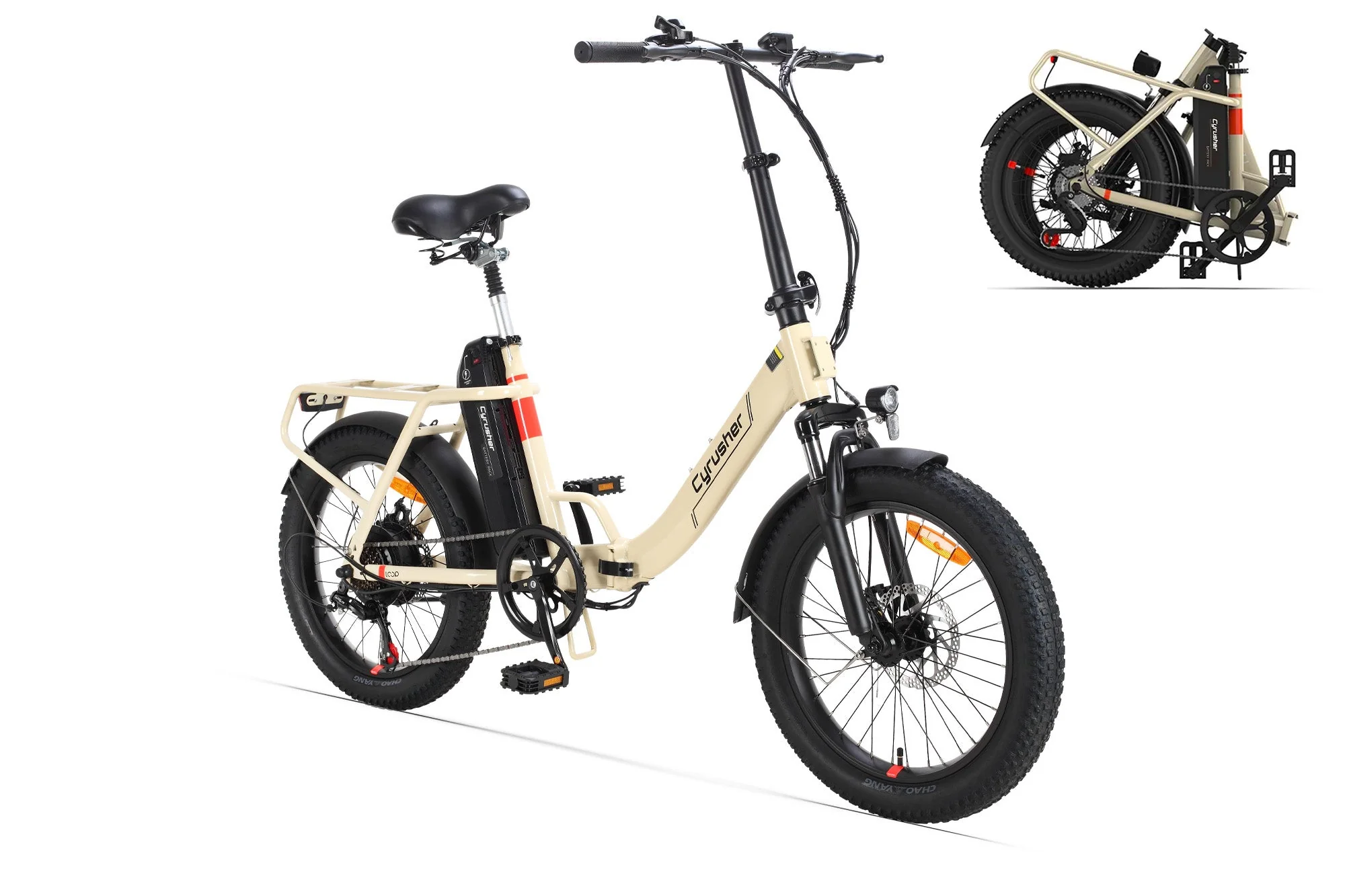 Cyrusher Loop Vélo Électrique Urbain Pliable - Image 7