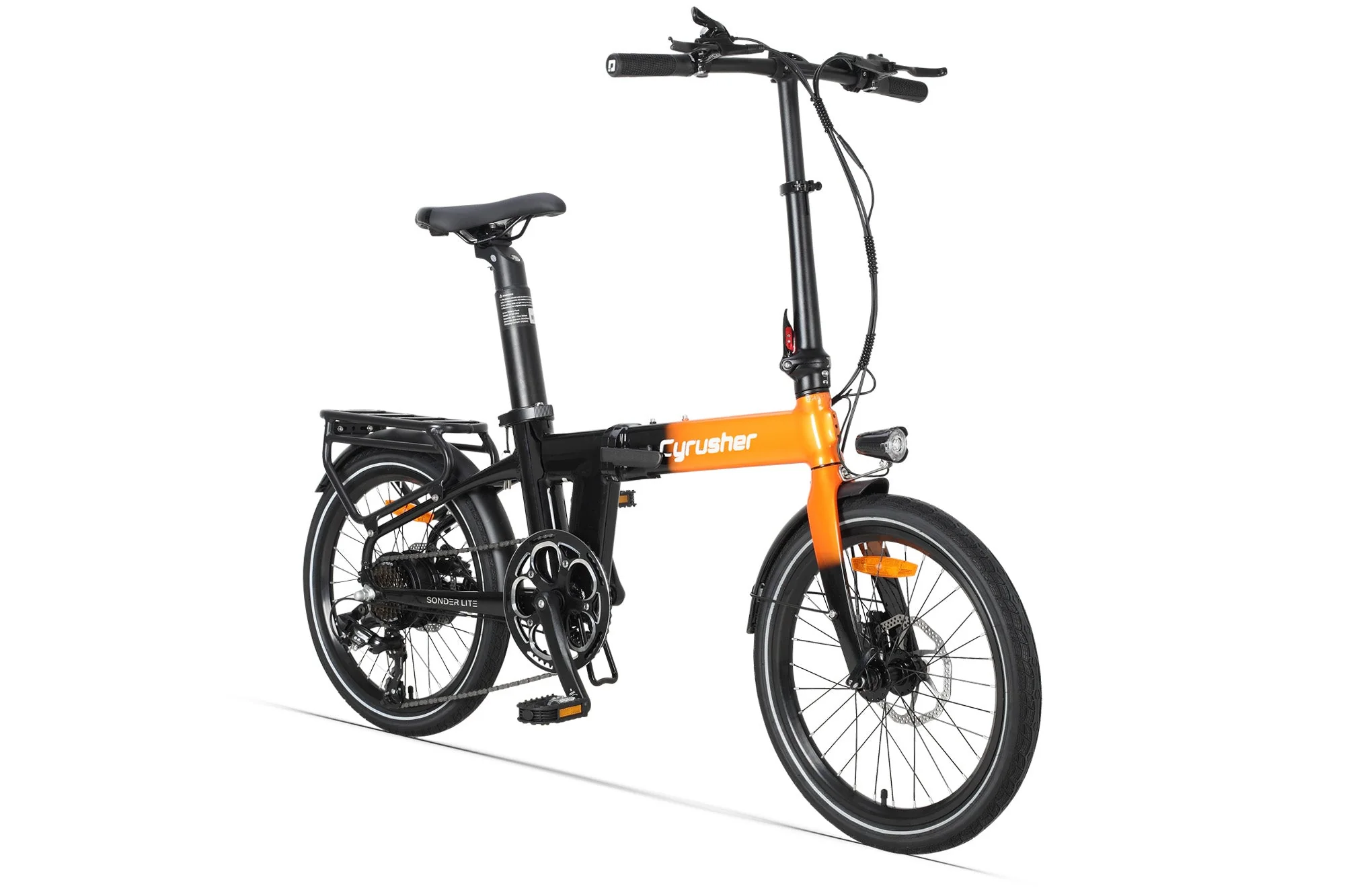 Cyrusher Sonder Lite, vélo électrique pliable - Image 12