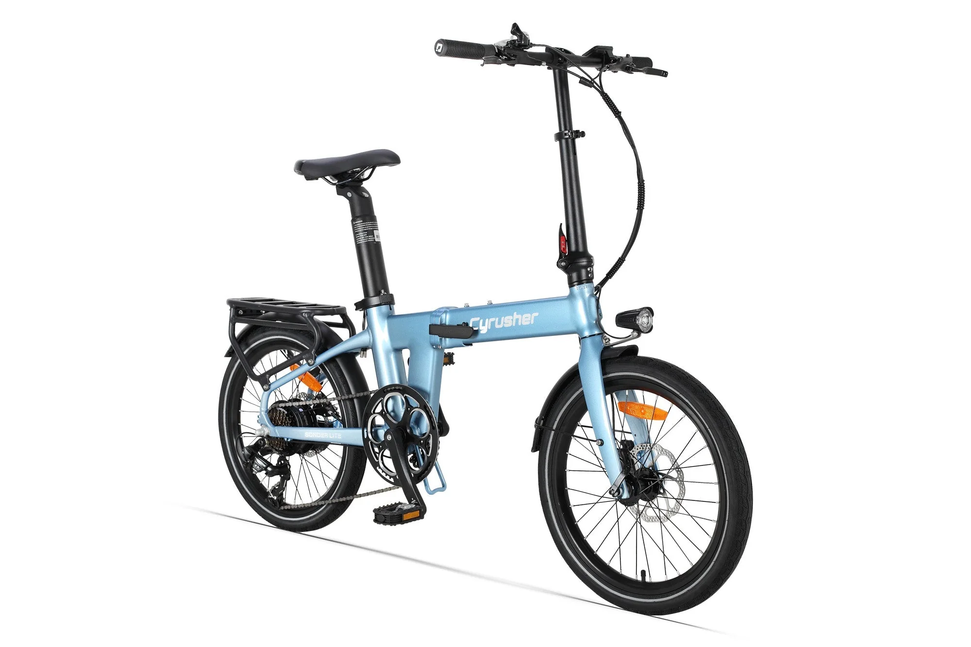 Cyrusher Sonder Lite, vélo électrique pliable - Image 4